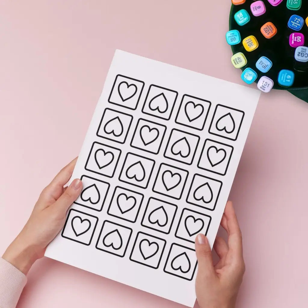 Easy Peasy Patterns Coloring Pages – Simple & Satisfying Printable PDF by Room for Calm