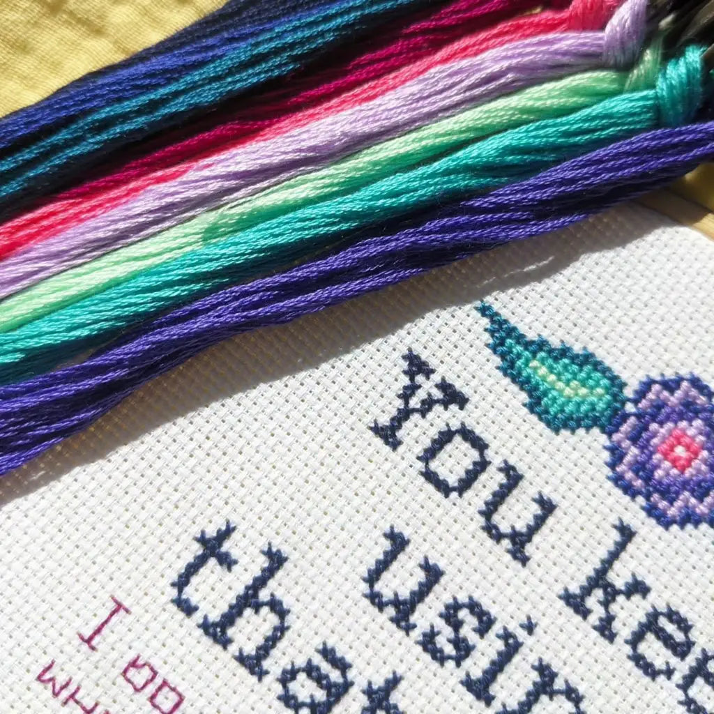 Word Nerd’s Refrain - Princess Bride PDF Cross Stitch Pattern by Room for Calm