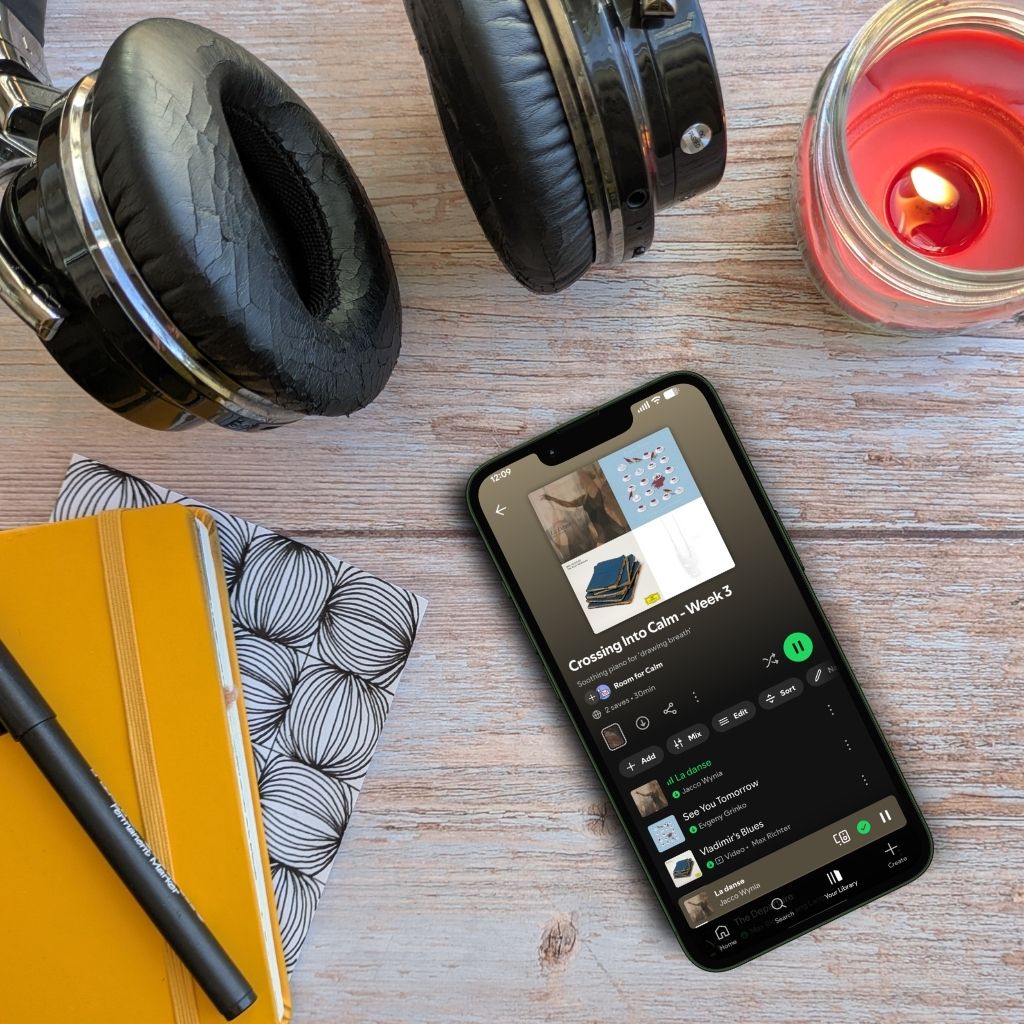 Crossing Into Calm: A 12-Week Creative Ritual Reset