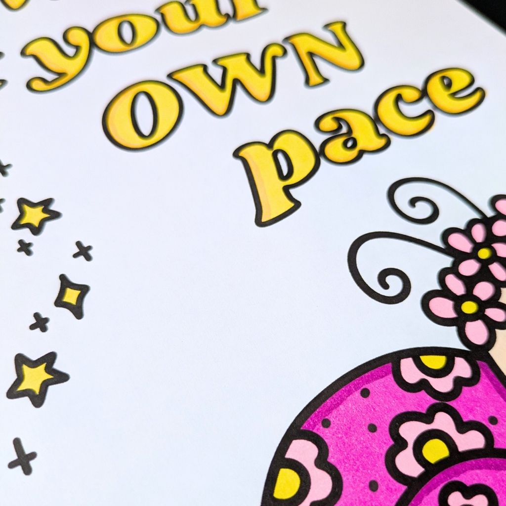 Sunny Day Affirmations Coloring Pages – Bold & Easy Positive Quotes Printable PDF by Room for Calm