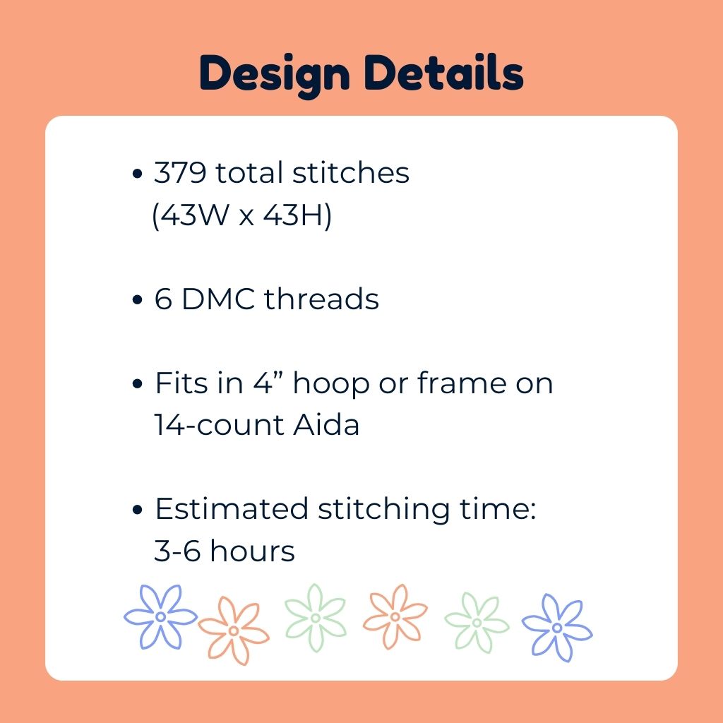 Settle for reason cross stitch pattern by Room for Calm