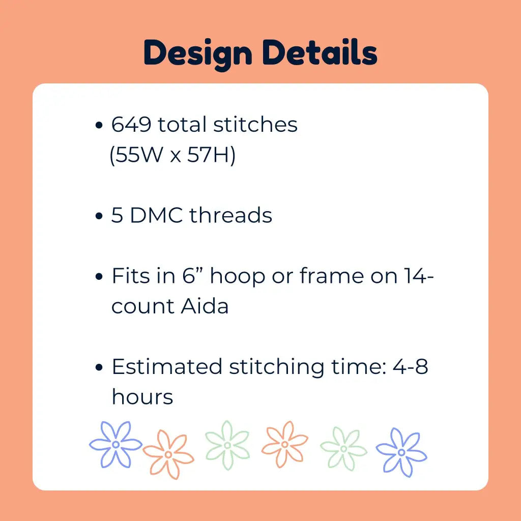 A Hug From Buddy - Cute Christmas Cross Stitch Pattern by Room for Calm