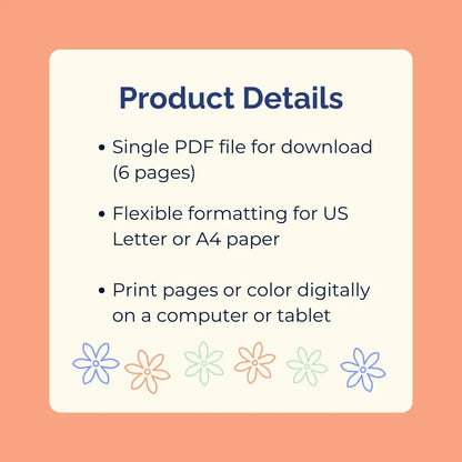 Cozy Winter Coloring Pages - Cute Christmas Printable PDF by Room for Calm