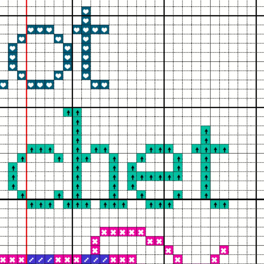 Let Me Clarify My Craft - It’s Cross Stitch Not Crochet PDF Cross Stitch Pattern by Room for Calm