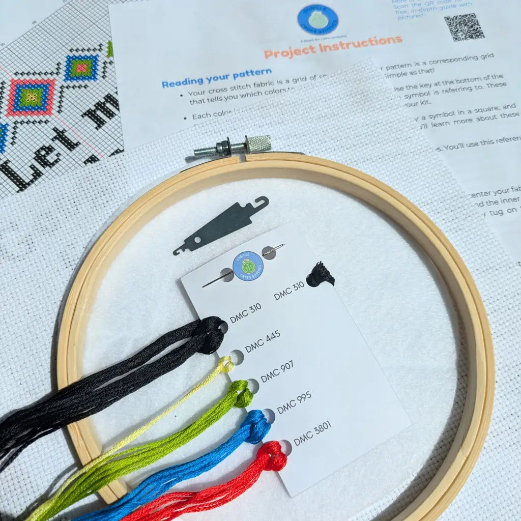 Let Me Google That For You - Snarky Modern Cross Stitch Kit by Room for Calm