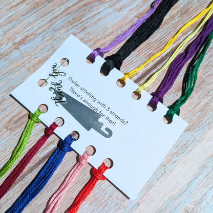 Let Me Say This About That - Subversive Self Care Cross Stitch Kit by Room for Calm